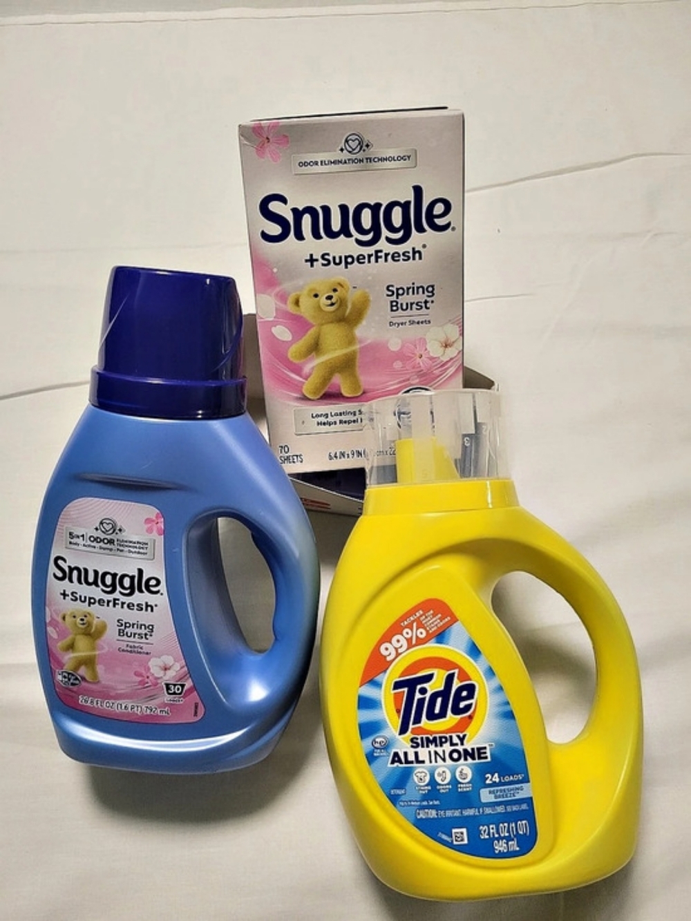 Snuggle Spring Burst Laundry Care Bundle NWT